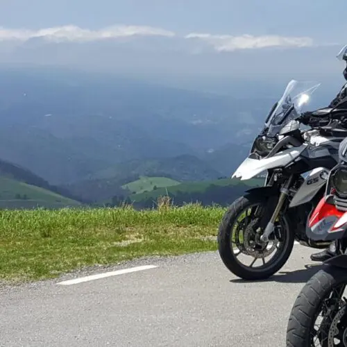 Motorrijders tijdens de Groepsreizen Spanje.