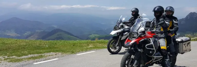 Motorrijders tijdens de Groepsreizen Spanje.